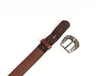 Laredo Leather Belt - Chestnut