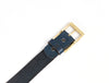 Irving Leather Belt - Blue