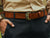 Irving Leather Belt - Brown