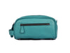 Amethyst Glow Leather Toiletry Bag - Teal