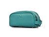 Amethyst Glow Leather Toiletry Bag - Teal