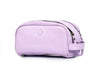 Amethyst Glow Leather Toiletry Bag - Lavender