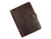 Burgos Leather Organizer - Walnut Brown - Aaron Leather Goods 