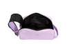 Amethyst Glow Leather Toiletry Bag - Lavender