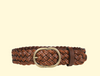 Zynkora Leather Belt -Brown