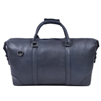 Premium Full-Grain Leather Travel Duffle Bag – 20