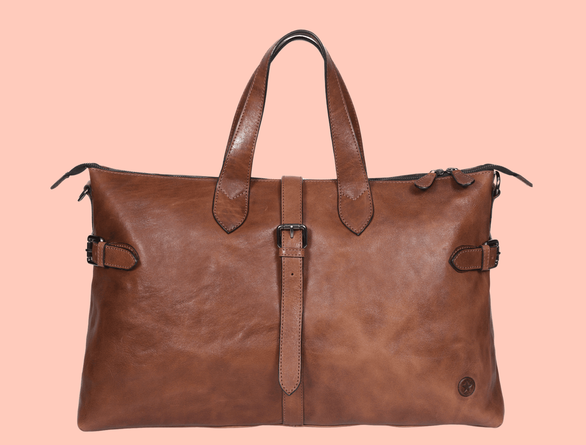 Venture Leather Duffle Bag