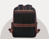 Premium Full-Grain Brown Leather Laptop Backpack – Stylish & Durable Travel Companion