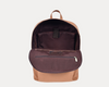 Premium Canvas Backpack with Leather Detailing – Durable Travel, School & Work Bag for Men & Women
