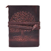 Vintage Leather Journal with Tree of Life | Handmade Rustic Diary