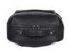 Atria Upcycled Leather Trolley Bag - Black