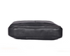 Premium Black Leather Laptop Bag for Men – Stylish Office Briefcase with Shoulder Strap | Business Travel Work Bag