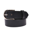 Handcrafted Genuine Black Leather Belt for Men – Classic Full Grain Leather Dress & Casual Belt with Premium Gift Box