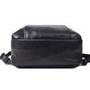 Alderway Brown Leather Commuter Backpack - Black