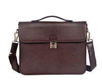 The Regent – Classic Brown Leather Portfolio for the Modern Professional