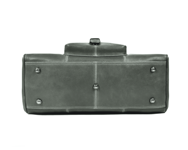 Full-Grain Leather Duffle Bag | Aaron Leather - Aaron Leather Goods 
