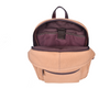 Premium Tan Canvas Backpack for Men & Women – Durable Travel Rucksack with Leather Zippers, Casual Daypack for School, Work, Hiking & Everyday Use