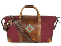 Canvas & Leather Duffle Bag – Weekend Travel Companion