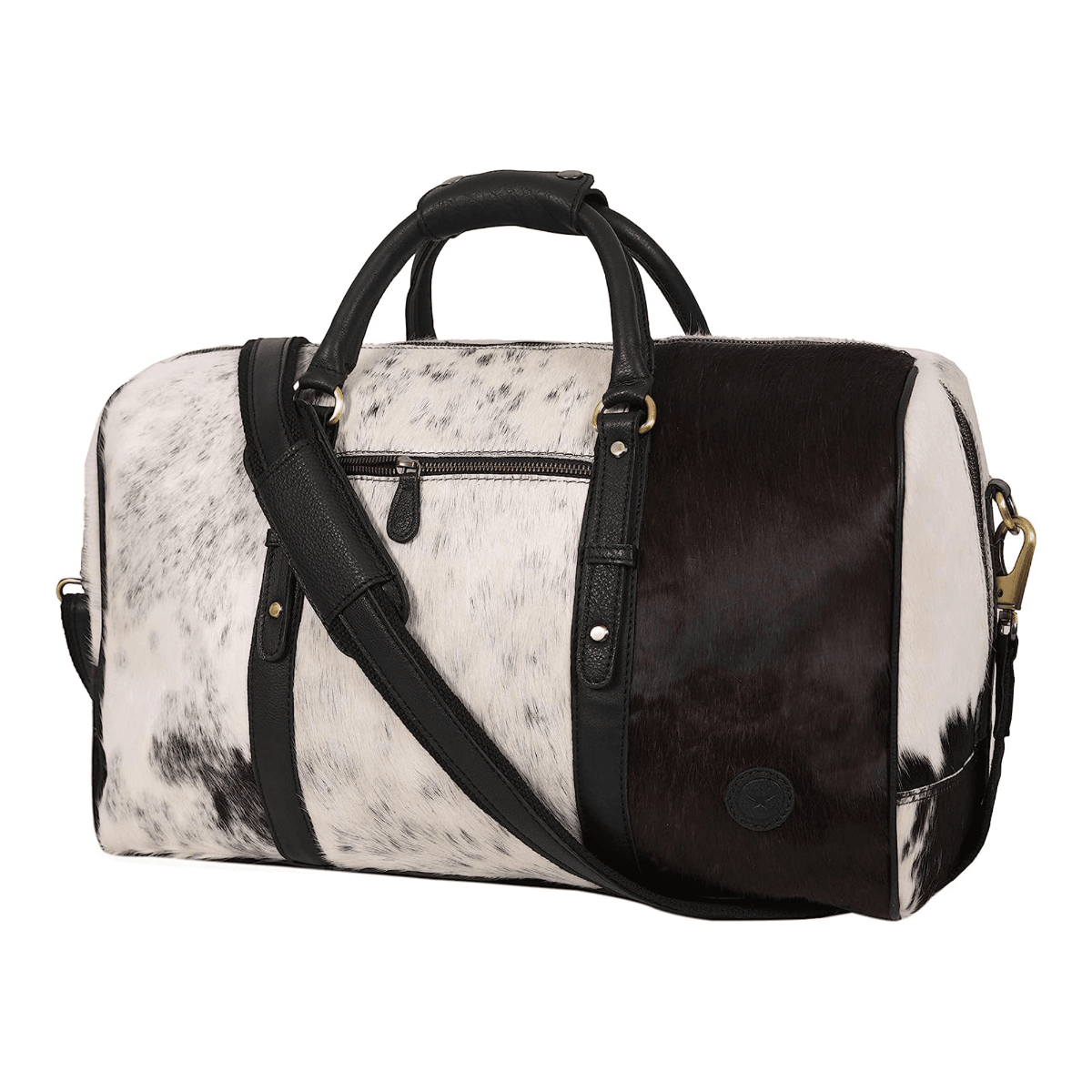 Leather Hairon Travel Duffel for Men & Women | Aaron Leather Goods Leather Hairon Travel Duffel for Men & Women | Aaron Leather Goods