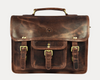 Ancona Leather Office Bag 15" -Brown
