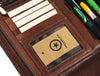 Vittoria Leather Organizer - Chestnut