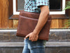 Vittoria Leather Organizer - Chestnut