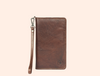 Polaris Leather Wallet for Women - Brown