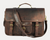 Ancona Leather Office Bag 18" - Vintage Brown
