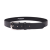 Handcrafted Genuine Black Leather Belt for Men – Classic Full Grain Leather Dress & Casual Belt with Premium Gift Box