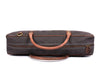 Malaga Canvas Knife Bag - Grey - Aaron Leather Goods 