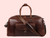 Velour Leather Duffle Bag