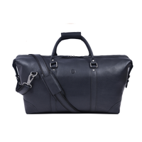 Premium Full-Grain Leather Travel Duffle Bag – 20