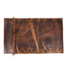 Leather Knife Roll Bag with Handle – Handmade Rustic Chef Knife Roll,