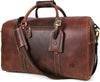 Leather Travel Duffel Bag: Versatile Father's Day Gift - Aaron Leather Goods