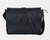 Savona Leather Messenger Bag - Raven Black