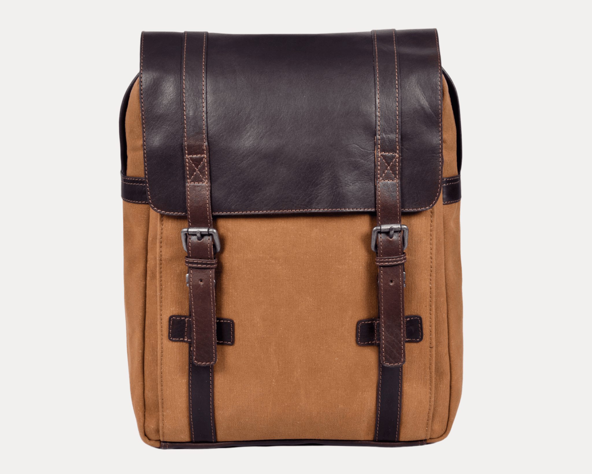 Rustic Rover Waxed Canvas Leather Backpack Rustic Rover Waxed Canvas Leather Backpack