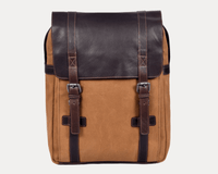 Rustic Rover Waxed Canvas Leather Backpack