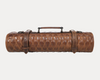 Arctic Blade Quilted Leather Knife Roll -Sienna