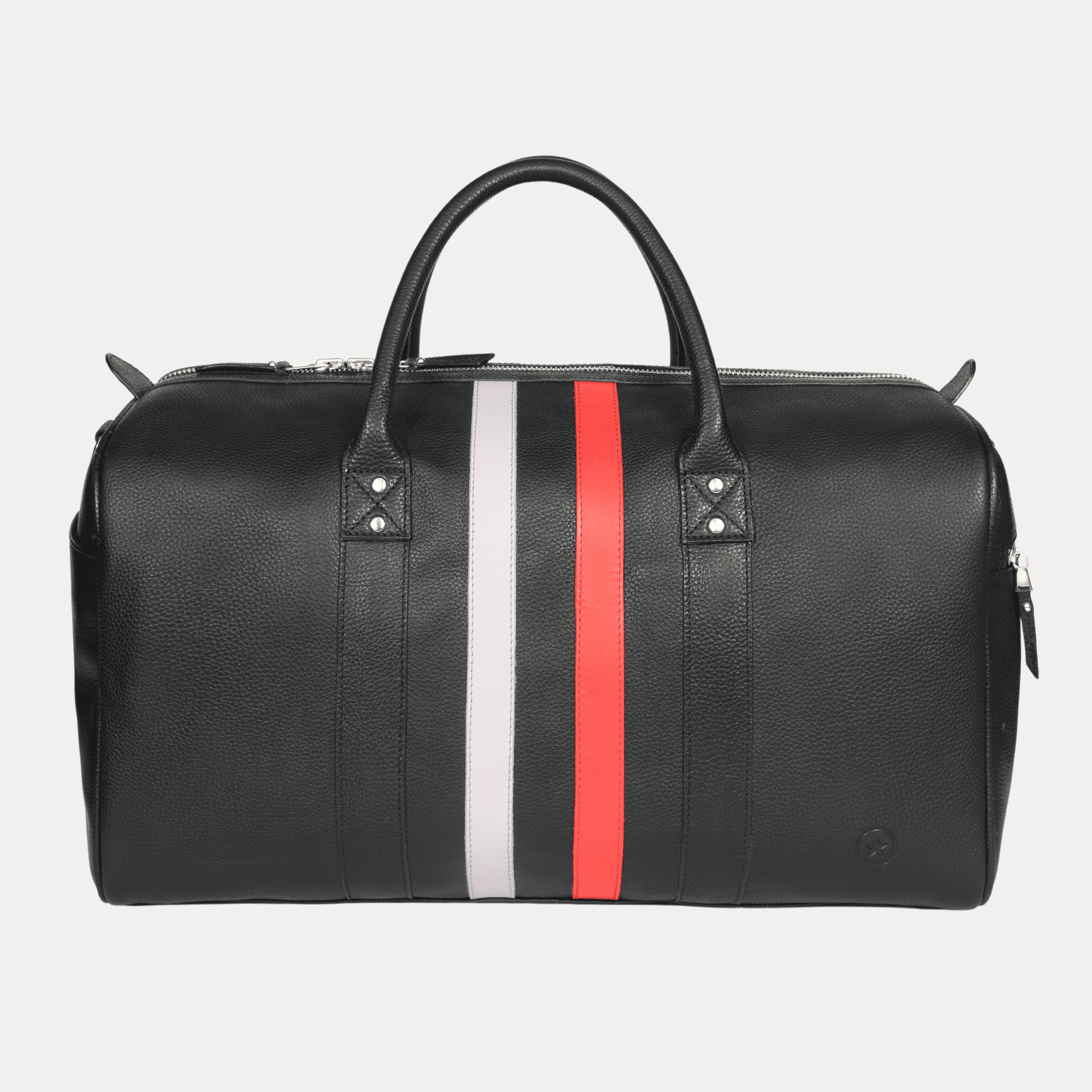 aaron leather travel duffel bag Goods Full Grain Leather Bags for Travel, Weekend, Overnight, and Sports Gym | Stylish Bags for Men and Women and reinforced handles offer comfort and enduring style Vintage Tan Leather Duffle Bag