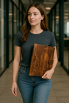 Marsala Leather Organizer - Caramel