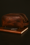 Omaha Leather Toiletry Bag - CFG