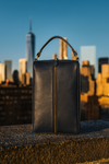 Andalusia Leather Shoe Bag - Black( WB-118 - E )