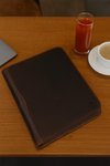 Asturias Leather Organizer - Walnut Brown