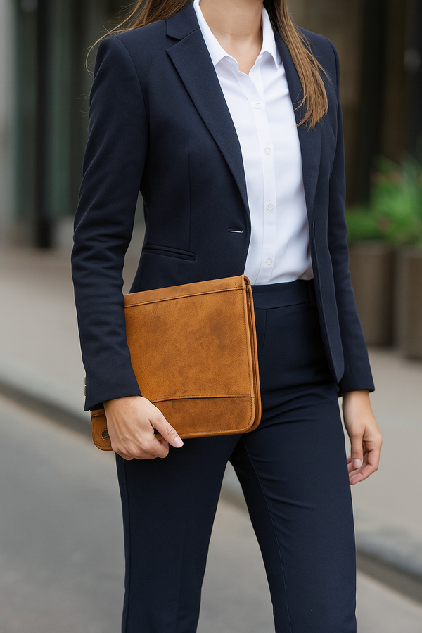 Austin Leather Organizer - Tawny Brown