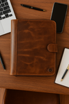Burgos Leather Organizer - Caramel Brown