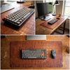 Premium Full Grain Leather Desk Mat 32 x 16 Inch – Handmade Office Desk Matt