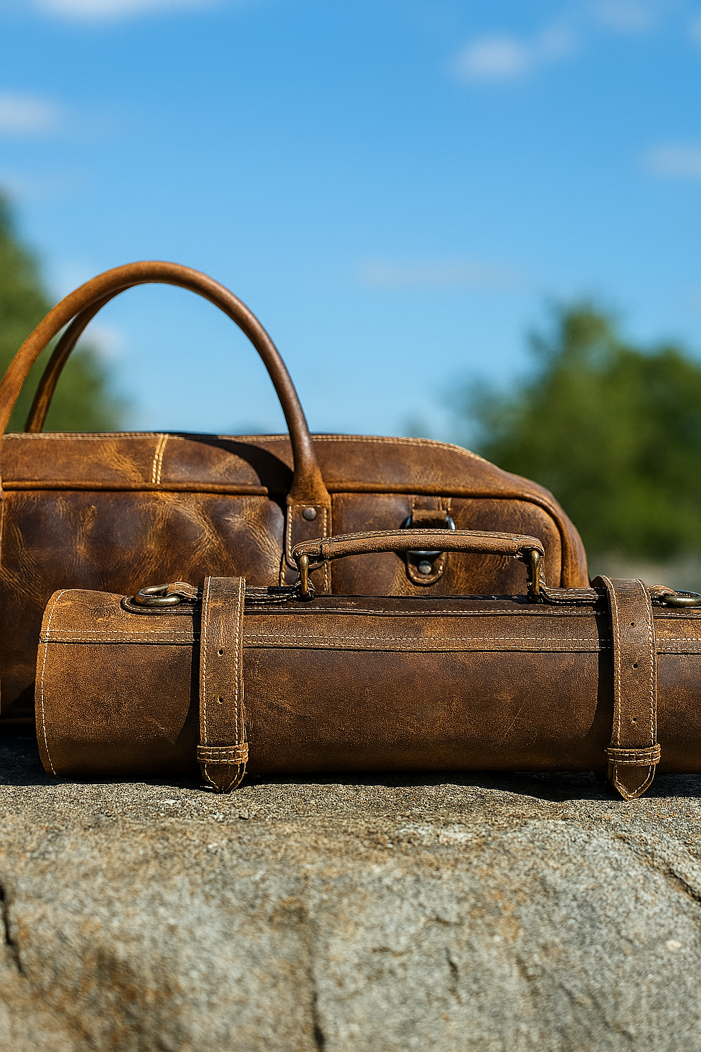 レザー  バッグ　AARON LEATHER Aaron Reserve - Aaron Leather Goods – Aaron Leather Goods