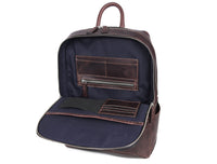 Aaron Leather Goods – Premium Leather and Suede Backpack