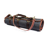 Aaron Leather Goods Canvas & Leather Knife Roll + Travel Backpack Combo