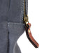 Aaron Leather Goods Canvas & Leather Knife Roll + Travel Backpack Combo